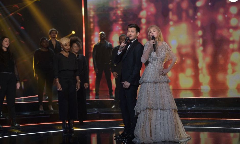 Arielle Dombasle et Vincent Niclo dans 300 Chœurs pour les Fêtes 